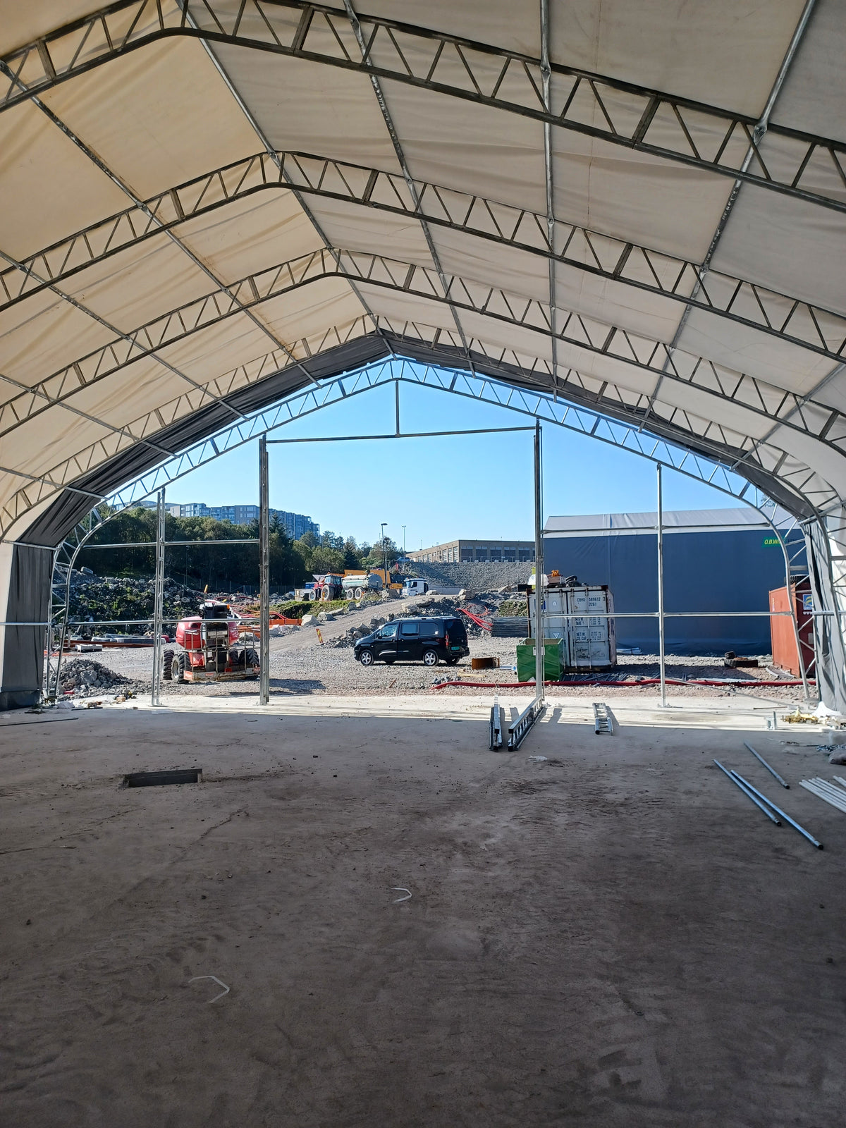 Lagerhall - B15,25m x L24,4m x H7,015m – Hardlife Drift